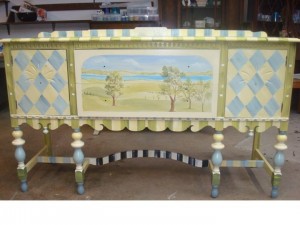 HandPainted Buffet