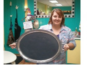 Lacey Silver Tray Workshop