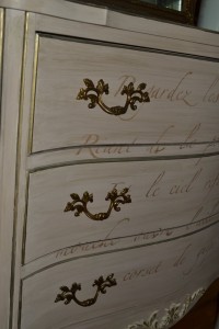 Antoinette dresser close up