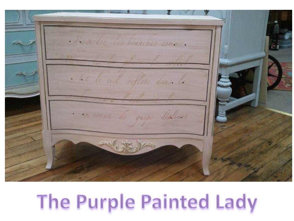 How to Stencil Painted Furniture
