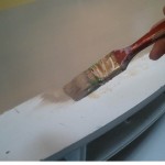 Painting coco dresser