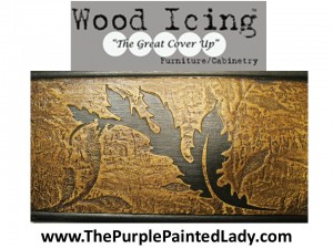 Leaf wood icing