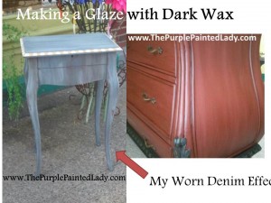 When and How to use Antique Glaze or Dark Wax on your Painted Furniture -  Lost & Found Decor