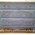 Old Violet Annie Sloan dresser