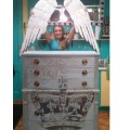 Louis Blue Dresser with angel wings email