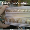 Angled board gilding wax