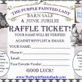 VENDOR Raffle Ticket