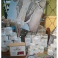 Display with cow