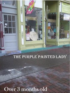 Spilled chalk Paint