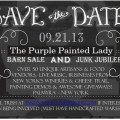 Barn Sale SAVE THE DATE 2013
