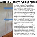 Blotchy Appearance