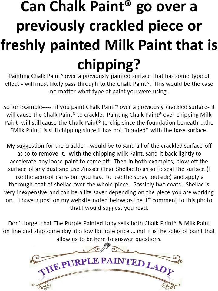 Painting Over a Crackled or Chipping Surface