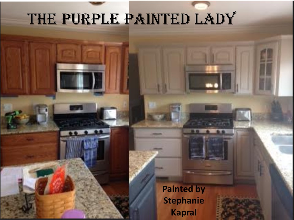 kitchen cabinet | the purple painted lady