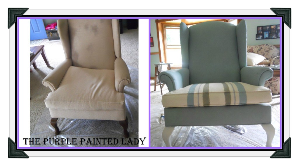 PicMonkey Collage The Purple Painted Lady Chalk Paint Fabric Chair Roxanne