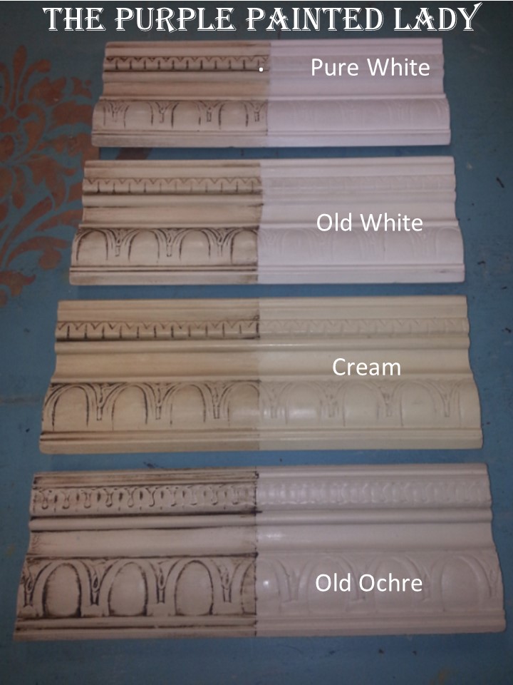 White differences The Purple Painted Lady Old Ochre Old White Pure White Cream 2