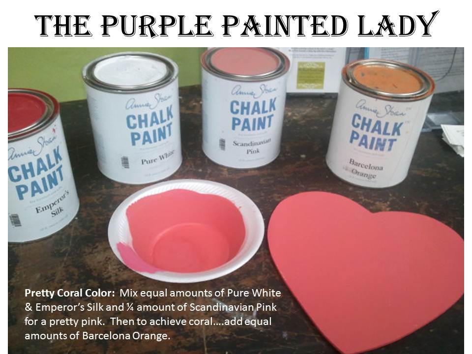 Coral Color Recipe