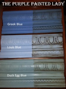 Louis Blue Duck Egg Blue Greek Blue The Purple Painted Lady Comparison