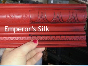 Primer red Sample Board Comparison The Purple Painted Lady Chalk Paint Antoinette Emperor Silk Close up Chalk Paint