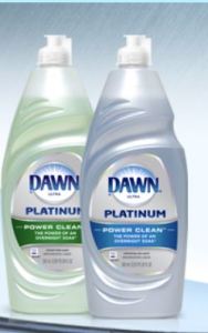 Dawn Platinum The Purple Painted Lady to clean dirty wax rags