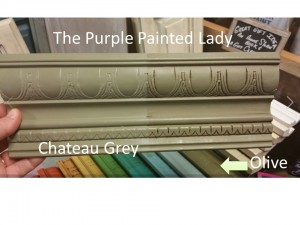 Chateau Grey Sample Board The purple Painted Lady Annie Sloan