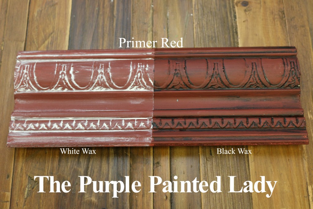 The Purple Painted Lady Primer Red Chalk Paint Annie Sloan Black White Wax