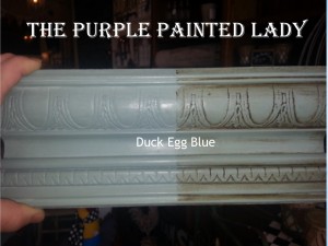 Duck Egg Blue Sample Board Annie Sloan Chalk Paint  The Purple Painted Lady