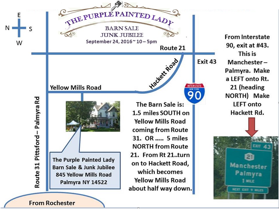 Barn MAP Sale 2016 Chalk Paint Logo The purple Painted Lady