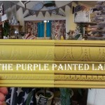Sample Board The Purple Painted Lady Chalk Paint English Yellow