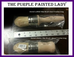 Annie Sloan Wax brushes Length The Purple Painted Lady