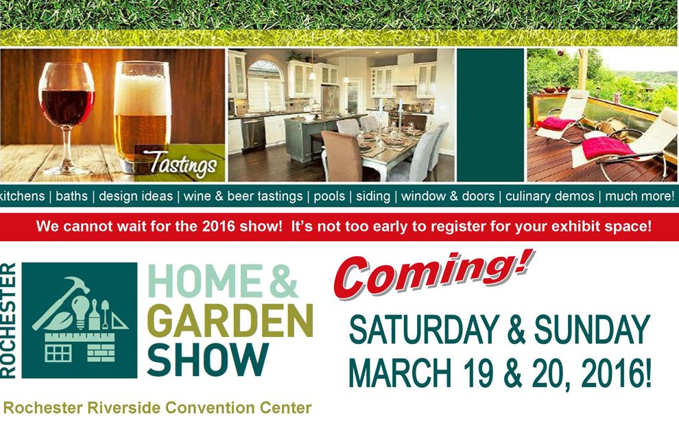 Rochester Home Garden Show Banner