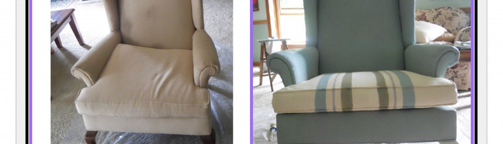 How to Paint Upholstery Fabric with Chalk Paint - In My Own Style
