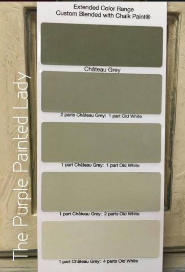 Miss Lillian S Chock Paint Color Chart