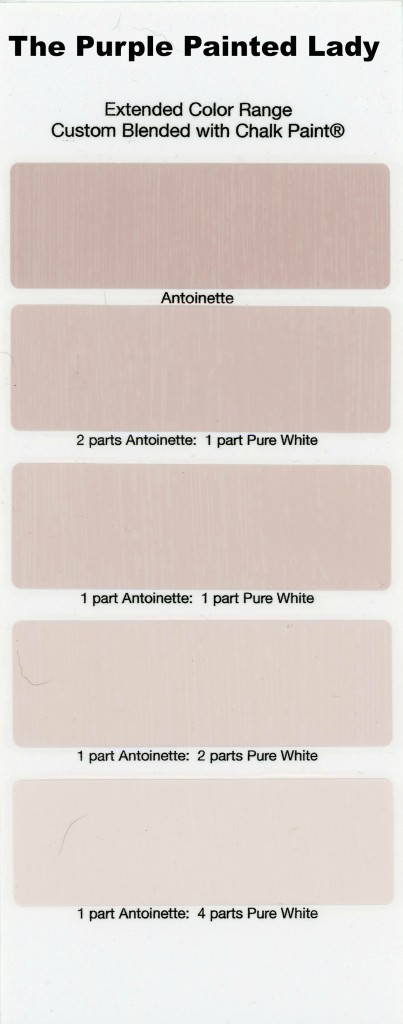 Annie Sloan Colour Chart