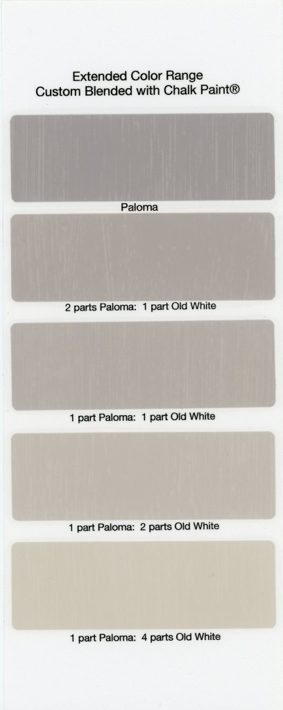Chalk Paint Colors - What Are The Colors Of Annie Sloan Chalk Paint