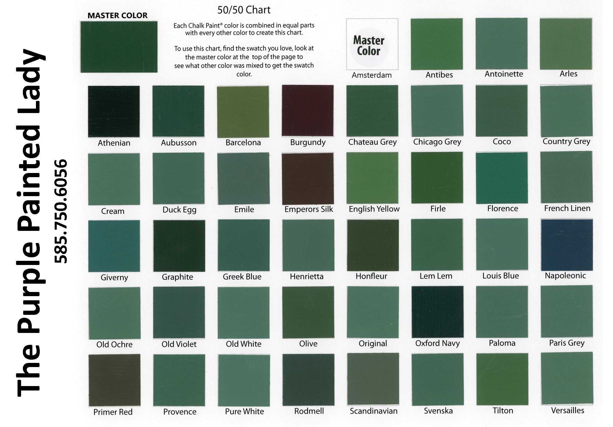 Annie Sloan Chalk Paint Colors – Adjectives Market